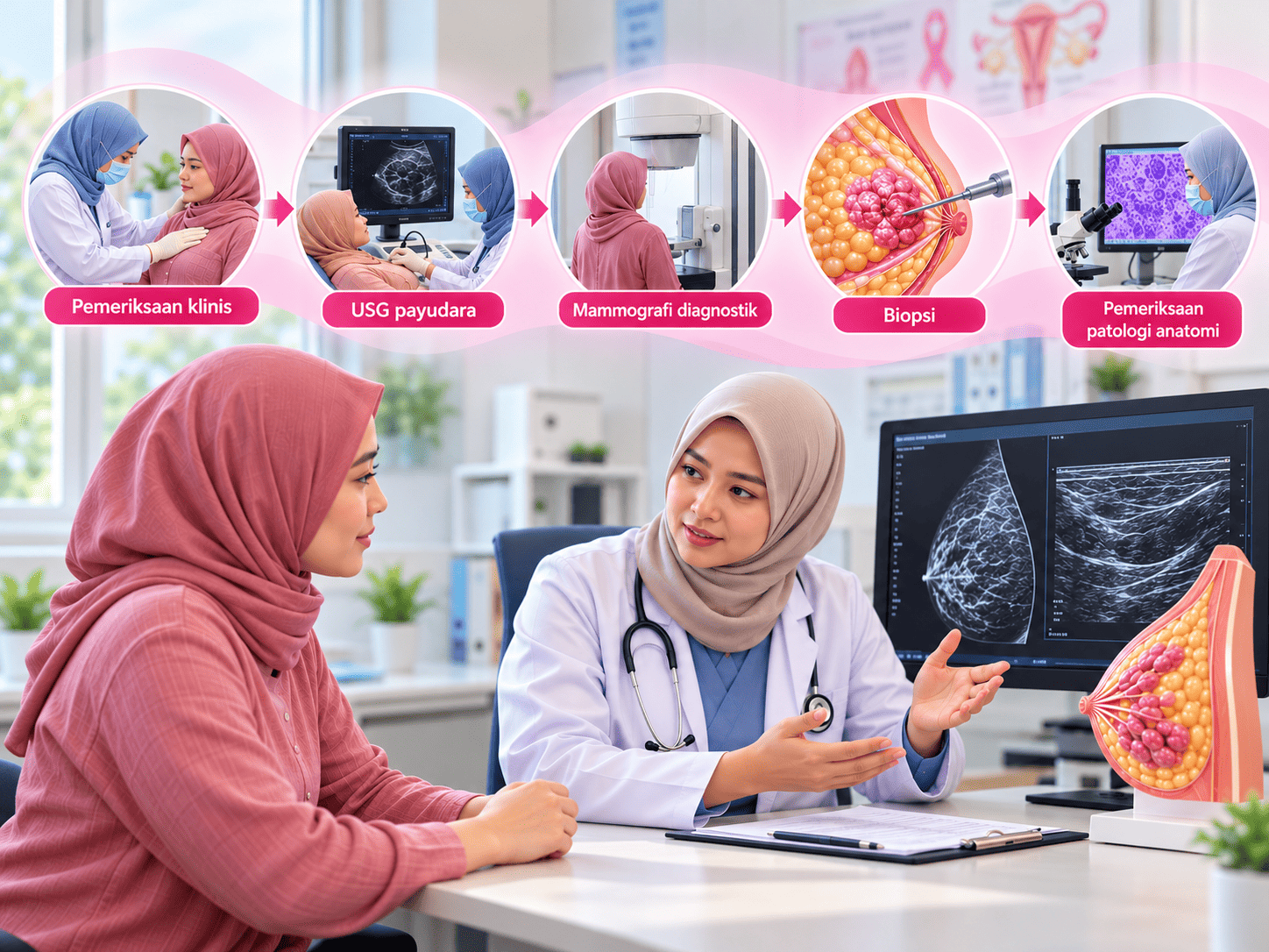 Menemukan Kelainan Payudara? Lanjutkan Pemeriksaan sampai Penyebabnya Jelas