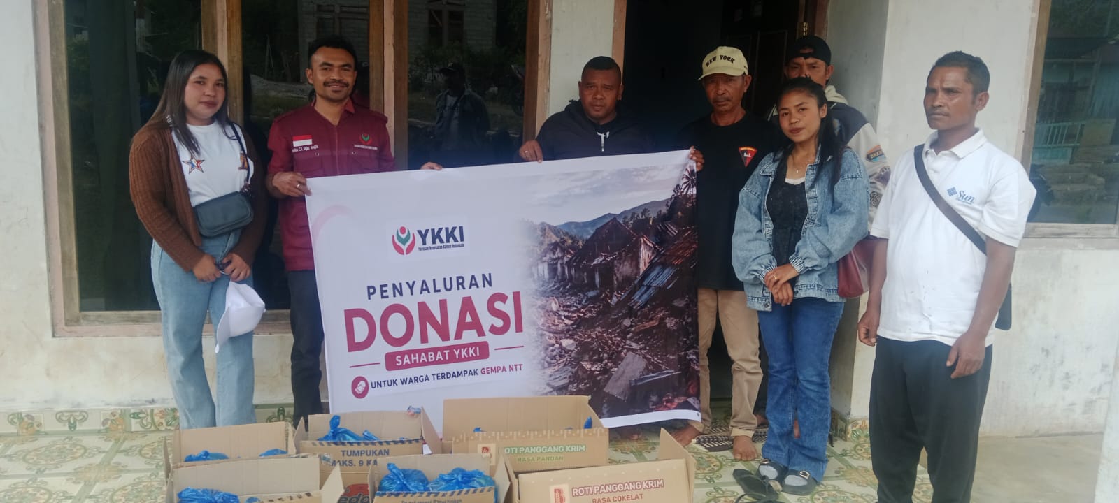 Amanah Sahabat YKKI Telah Sampai untuk Masyarakat Manggarai dan Ende