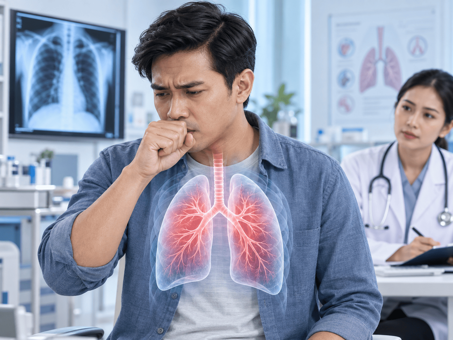Batuk Tak Kunjung Sembuh, Kapan Harus Periksa Paru-paru?