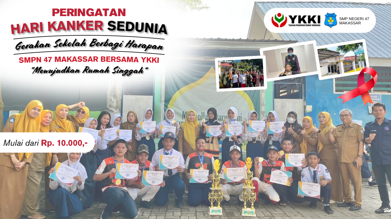 Gerakan Sekolah Berbagi Harapan SMPN 47 Makassar - Kelas 8D