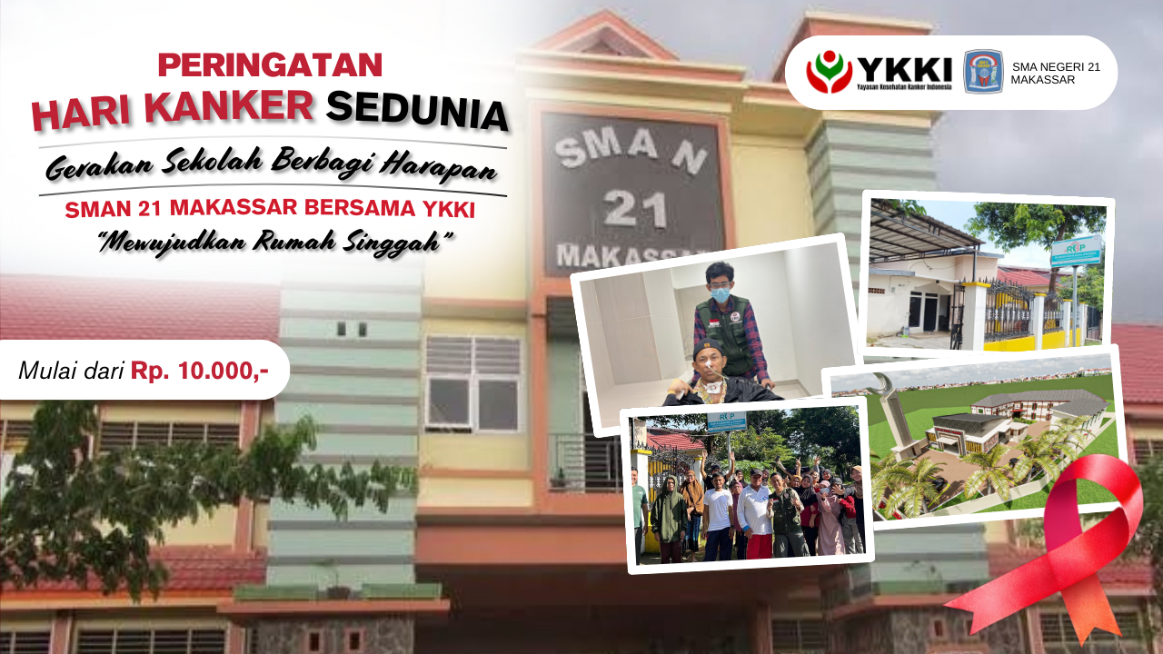 Gerakan Sekolah Berbagi Harapan SMA Negeri 21 Makassar 