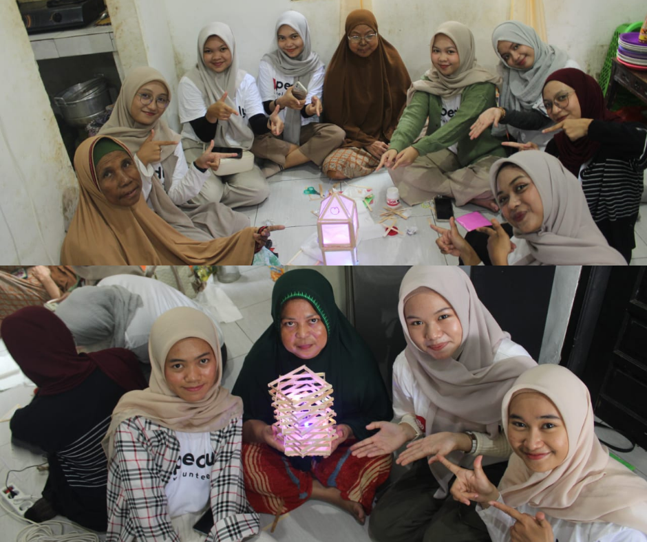 Kunjungan dari berbagai Komunitas, membersamai pasien kanker dengan berbagai kegiatan