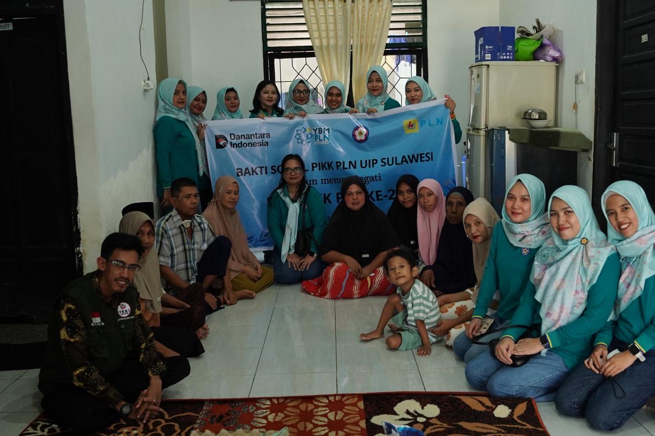 Kunjungan dan bantuan dari para donatur
